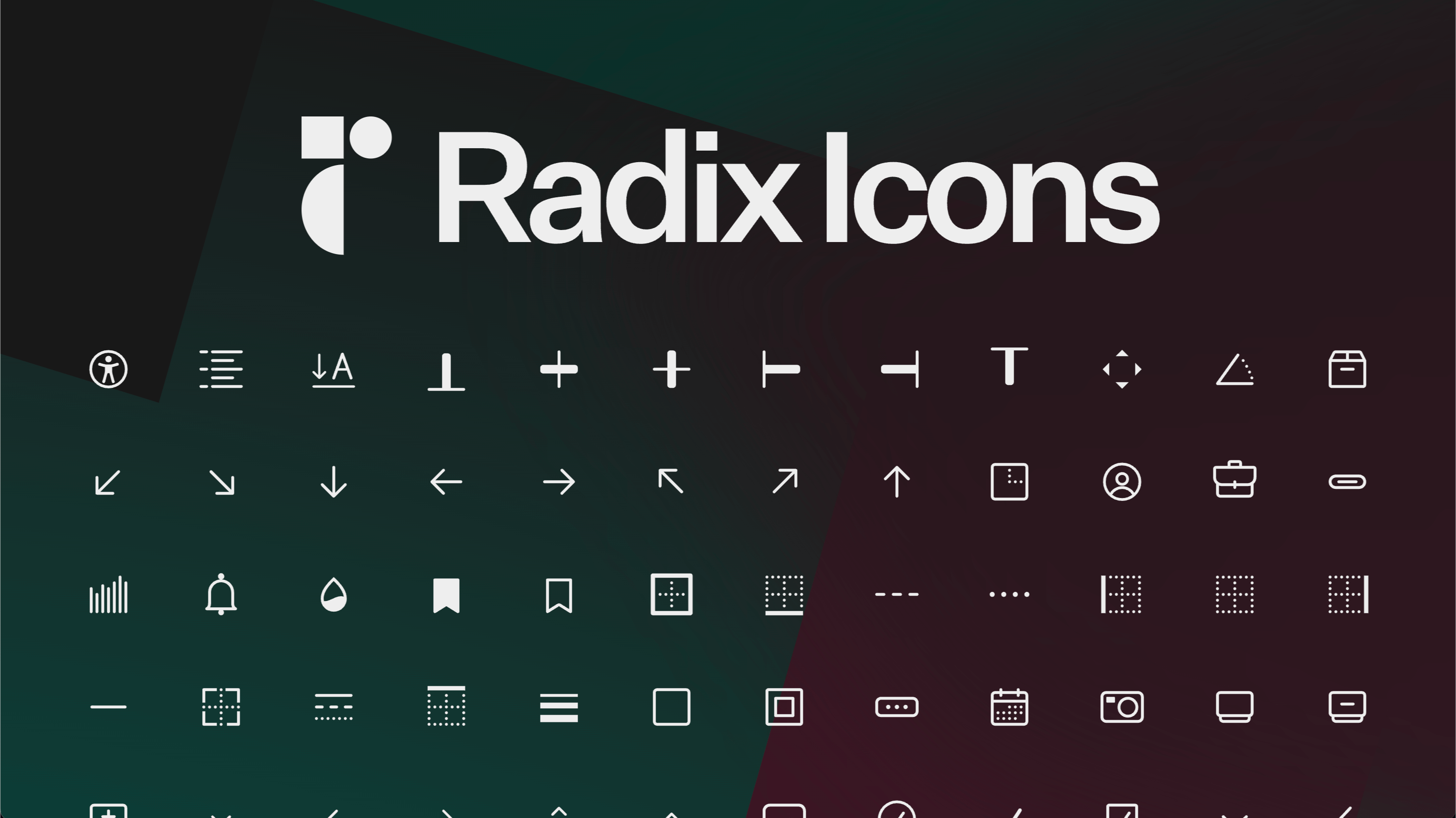 Preview of Radix Icons